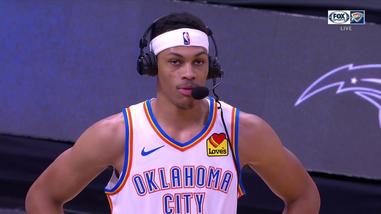 Darius Bazley Helps Thunder defeat the Magic with 19 points