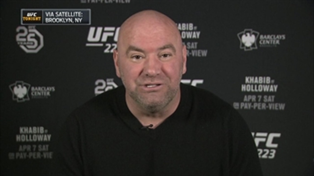 Dana White talks Conor McGregor, Brock Lesnar, and more ahead of UFC 223 ' INTERVIEW ' UFC Tonight