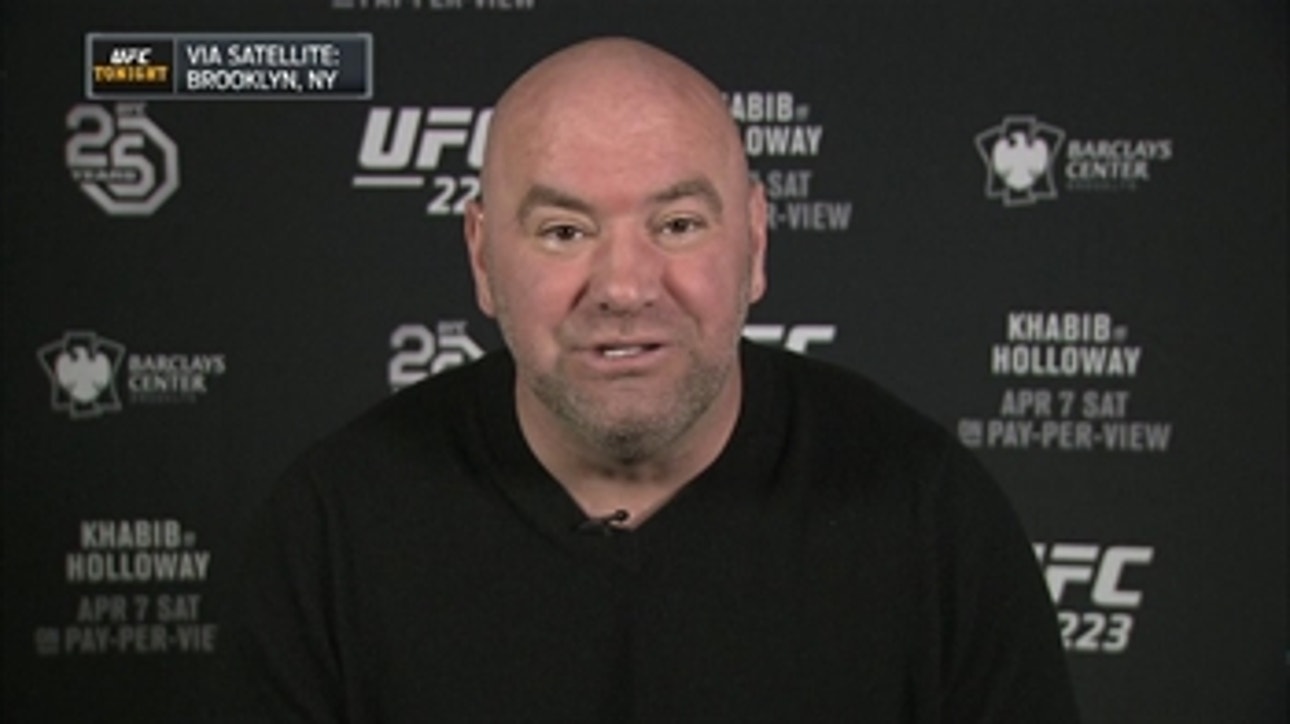 Dana White talks Conor McGregor, Brock Lesnar, and more ahead of UFC 223 ' INTERVIEW ' UFC Tonight