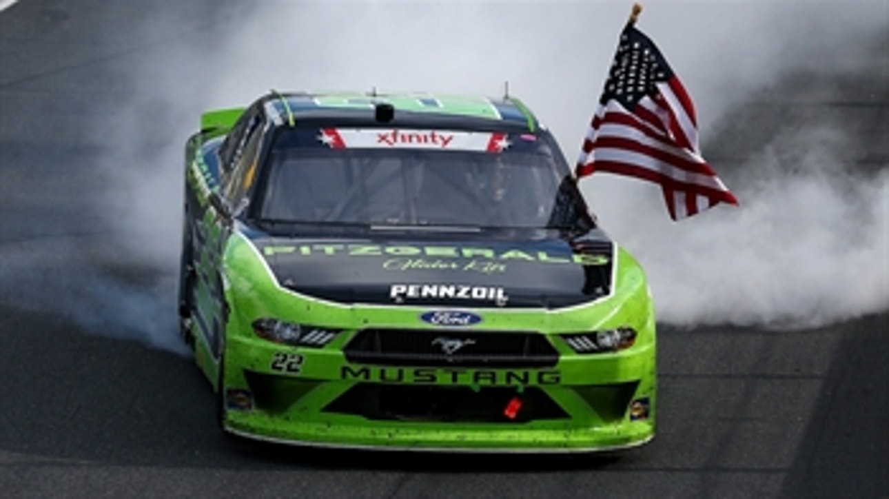 Brad Keselowski wins at Charlotte | 2018 NASCAR XFINITY SERIES | FOX NASCAR