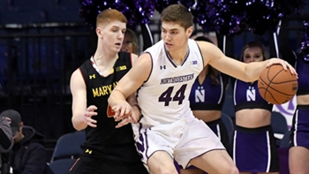 Northwestern blows double-digit lead for 2nd straight game in 71-64 loss to Maryland