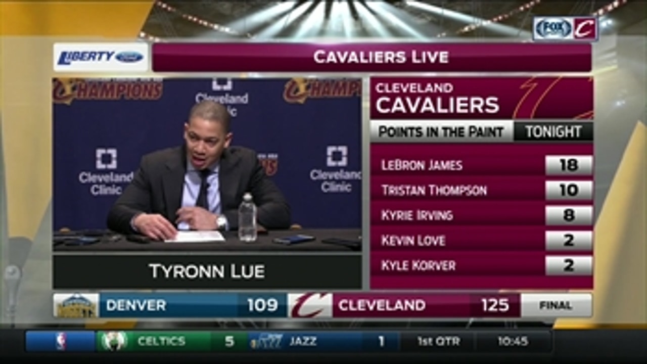 Ty Lue uses old pop-culture reference to describe LeBron James