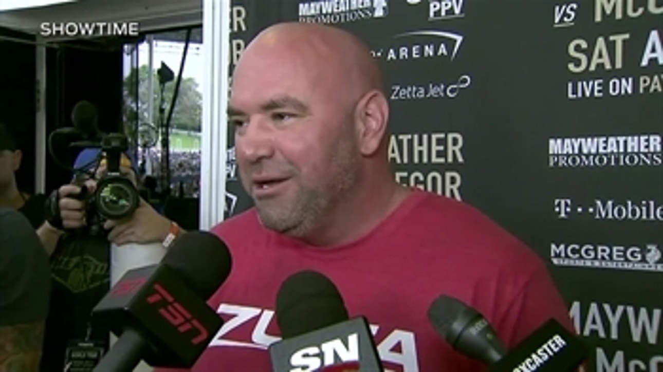 Conor McGregror and Dana White preview the Floyd Mayweather megafight ' TOR ' UFC ON FOX