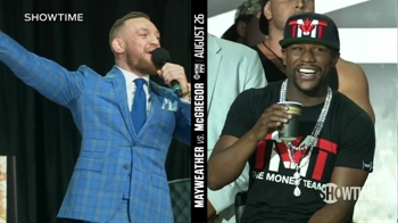 Conor McGregor on Floyd Mayweather's schoolbag 'You can't even read' ' TOR ' UFC ON FOX