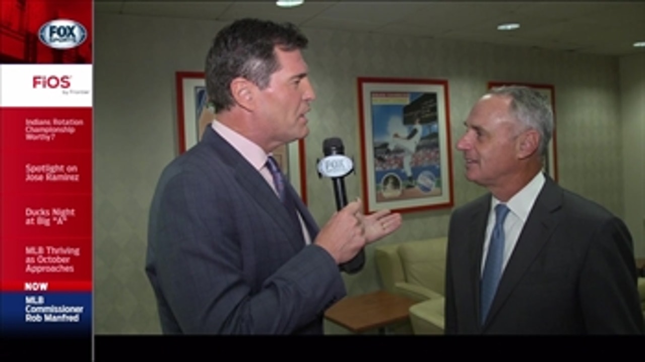 Angels Live: MLB Commissioner Rob Manfred talks the league's future