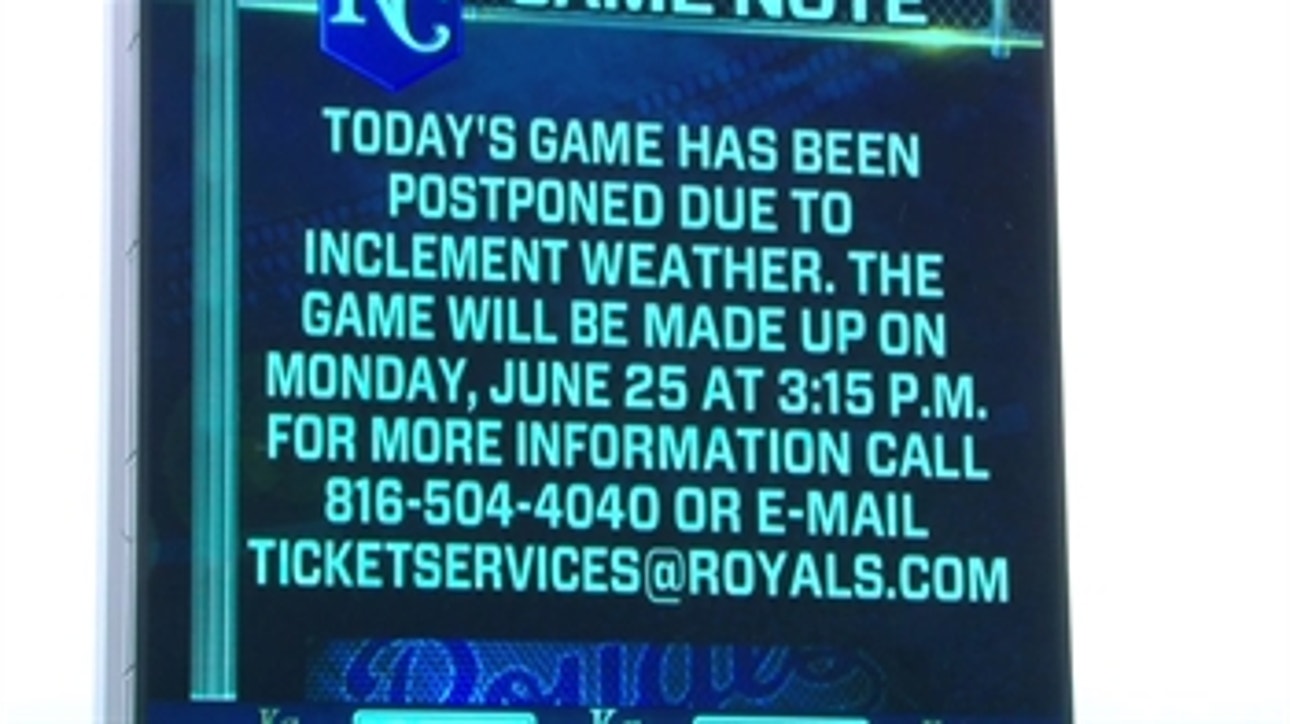 Postponed: Angels at Royals moved because of weather