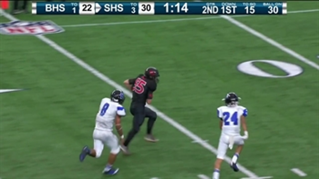 Balmorhea vs. Strawn ' Center with Touchdown Catch on Trick Play ' HSFB State Championships