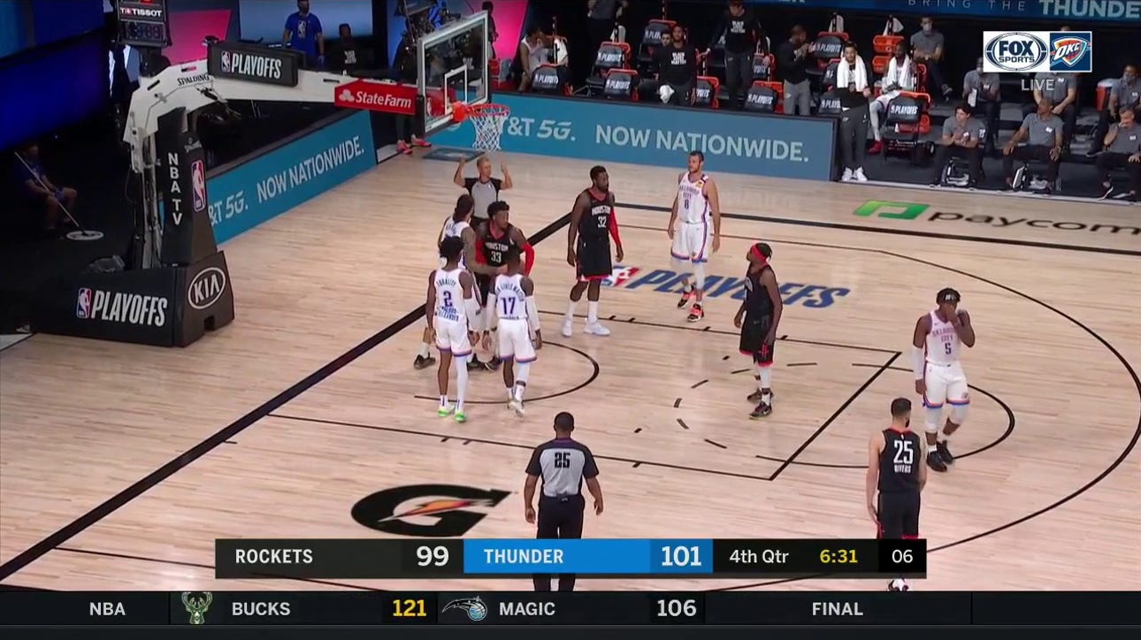 WATCH: Dennis Schroder with the Clutch Shot Late in the 4th