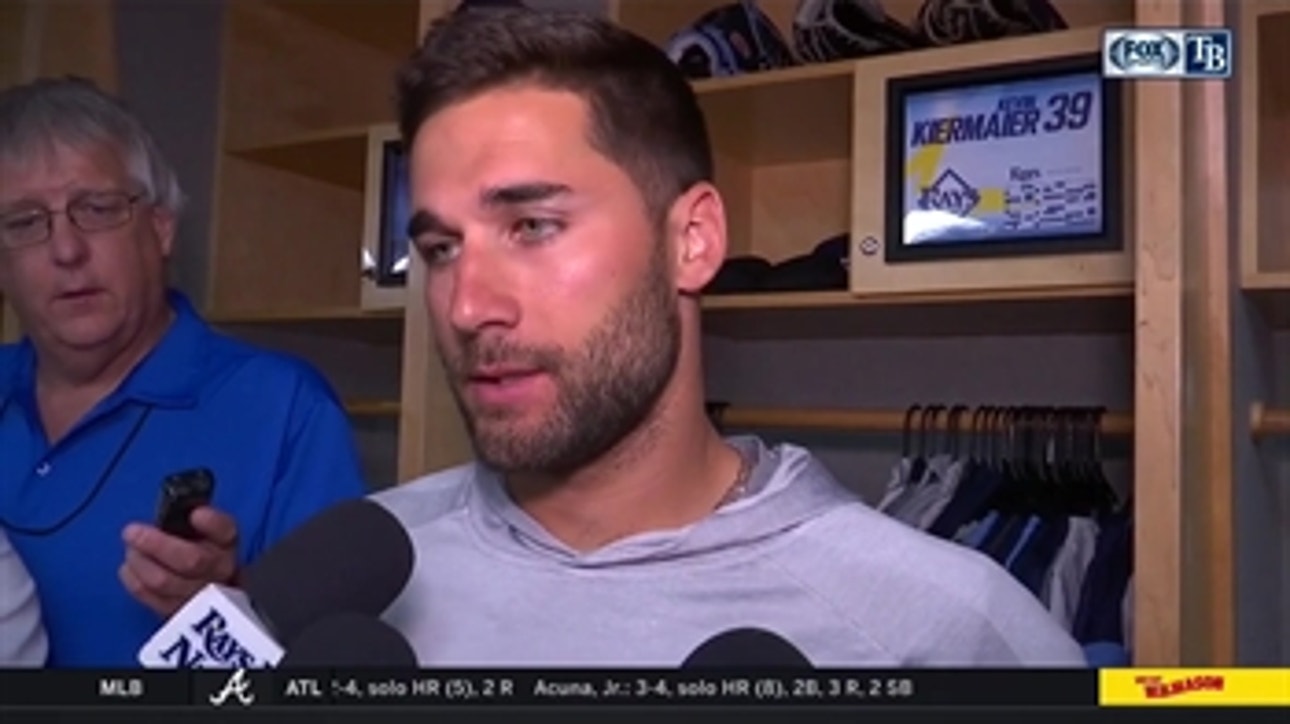 Kevin Kiermaier: 'I was in a lot of pain tonight'