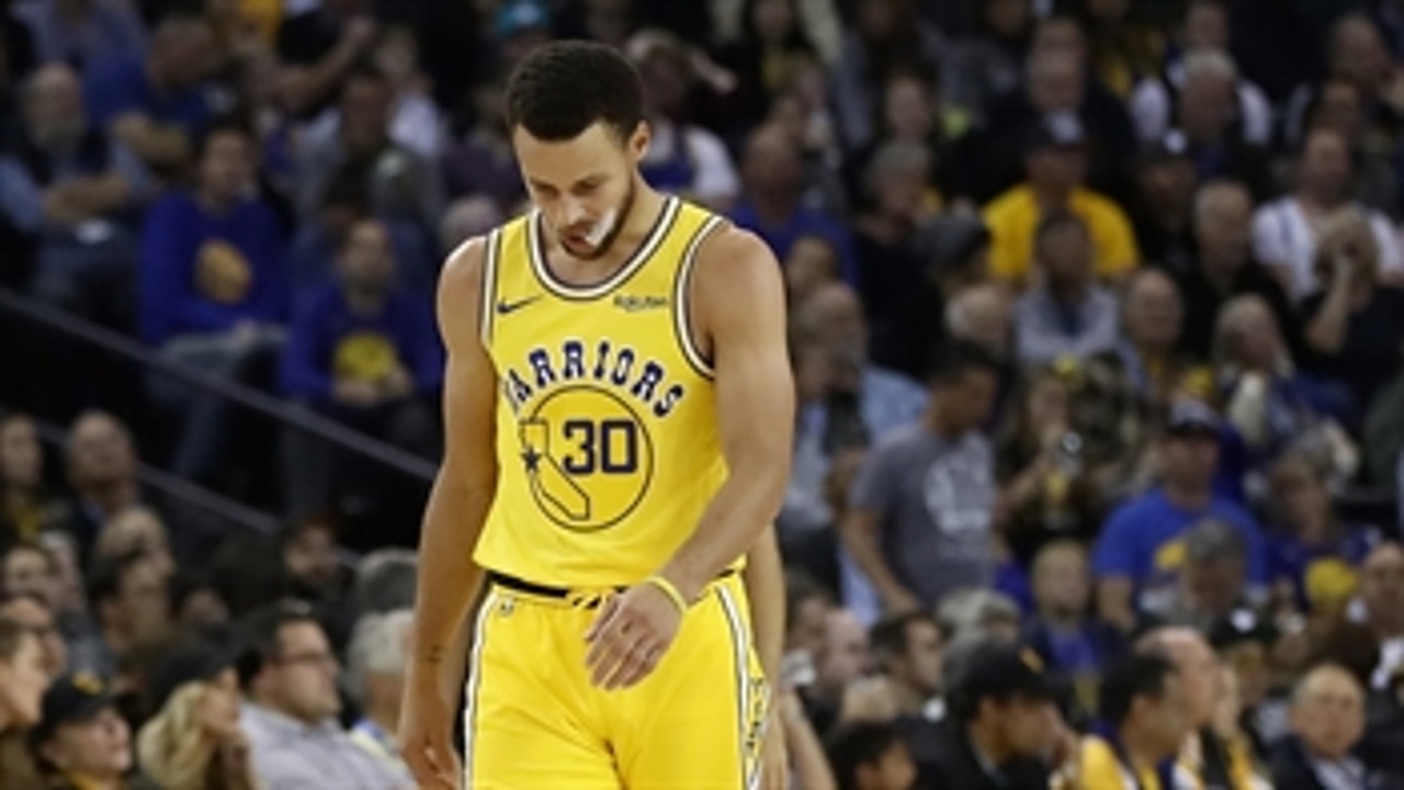 Nick Wright discusses Steph Curry's injury in Warriors' loss to the Bucks