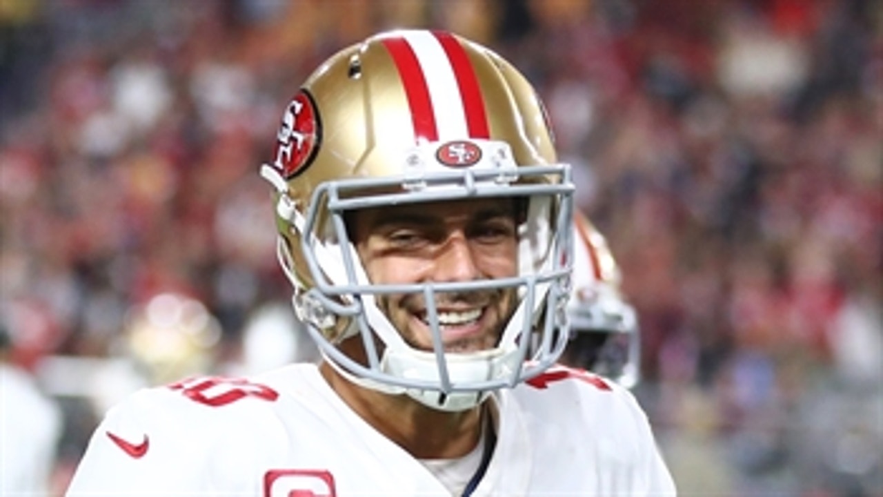 Colin Cowherd: Jimmy Garoppolo proved last night that he is a franchise QB — he has 'it'