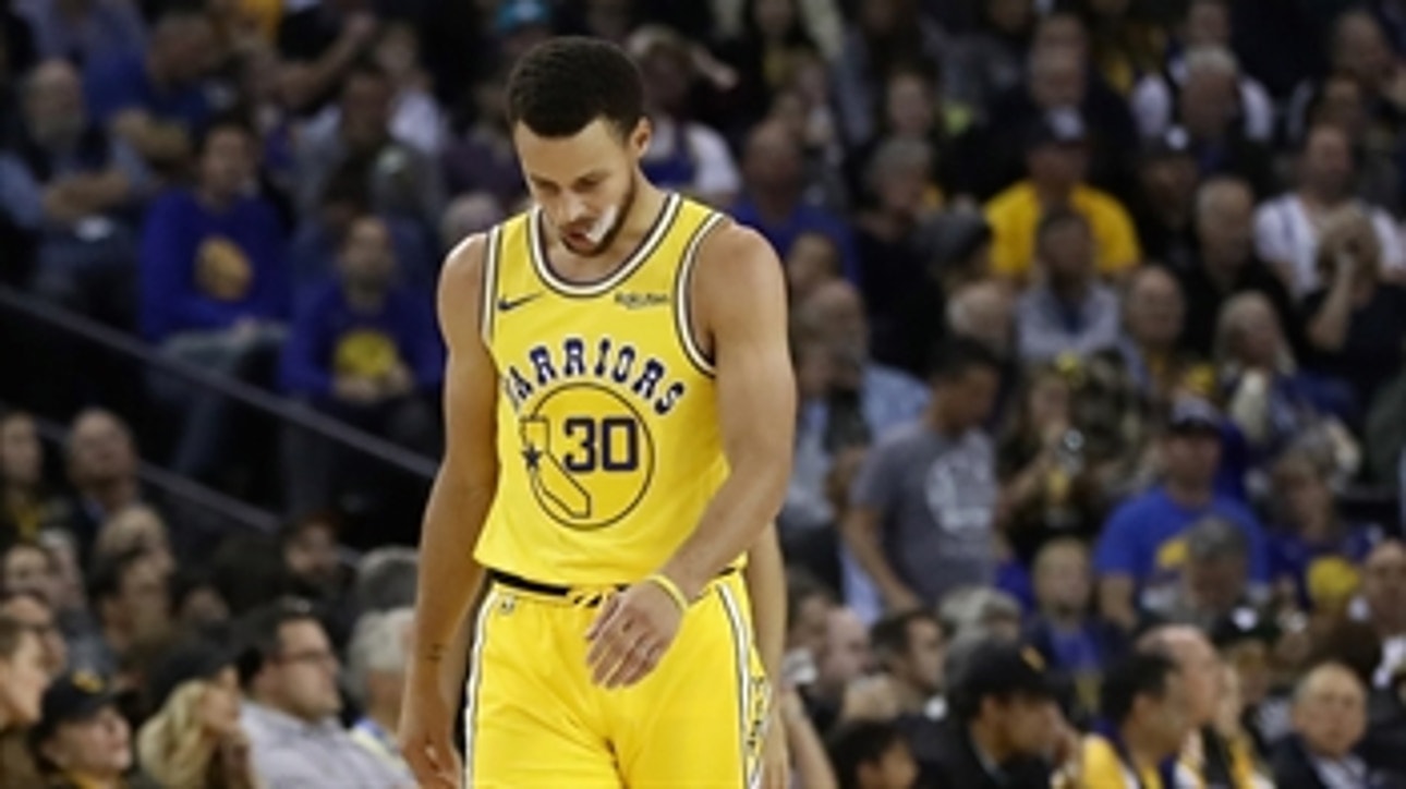Nick Wright discusses Steph Curry's injury in Warriors' loss to the Bucks