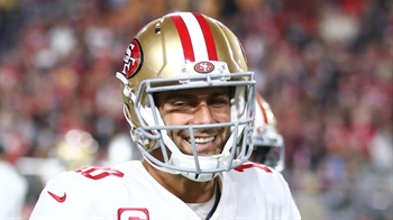 Colin Cowherd: Jimmy Garoppolo proved last night that he is a franchise QB — he has 'it'