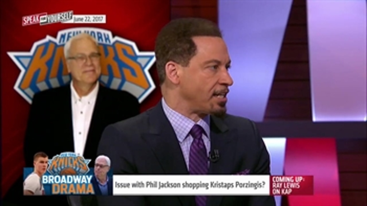Is Kristaps Porzingis drama showing Phil Jackson is overrated? | SPEAK FOR YOURSELF