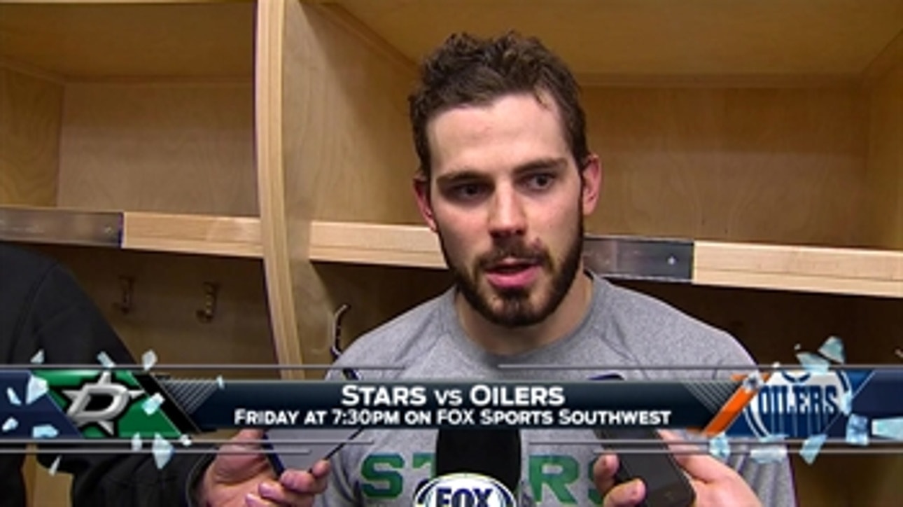 Seguin on Benn: 'He was really buzzing out there tonight'