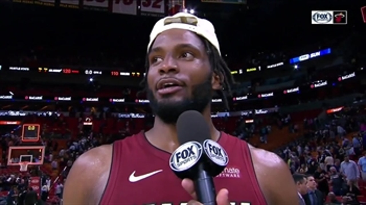 Justise Winslow breaks down Heat's win over Cavs after flirting with  triple-double