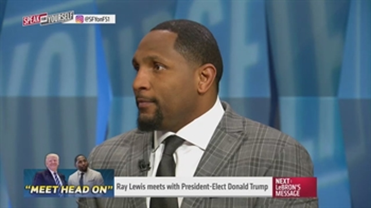 Ray Lewis talks about his meeting with Donald Trump | SPEAK FOR YOURSELF