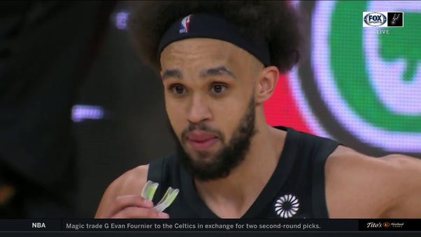 Derrick White Chips Tooth in Spurs loss vs. the Clippers ' Spurs Live