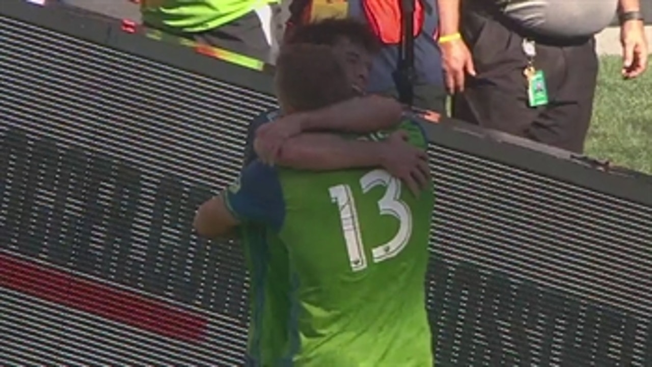 Jordan Morris makes it 2-0 for the Sounders against RSL ' 2016 MLS Highlights