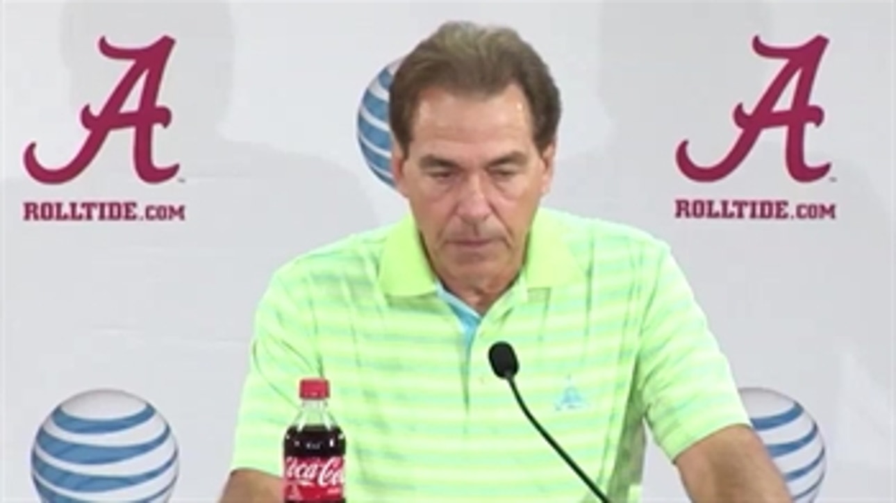 Nick Saban on Week 3 loss: 'Too many self inflected wounds'