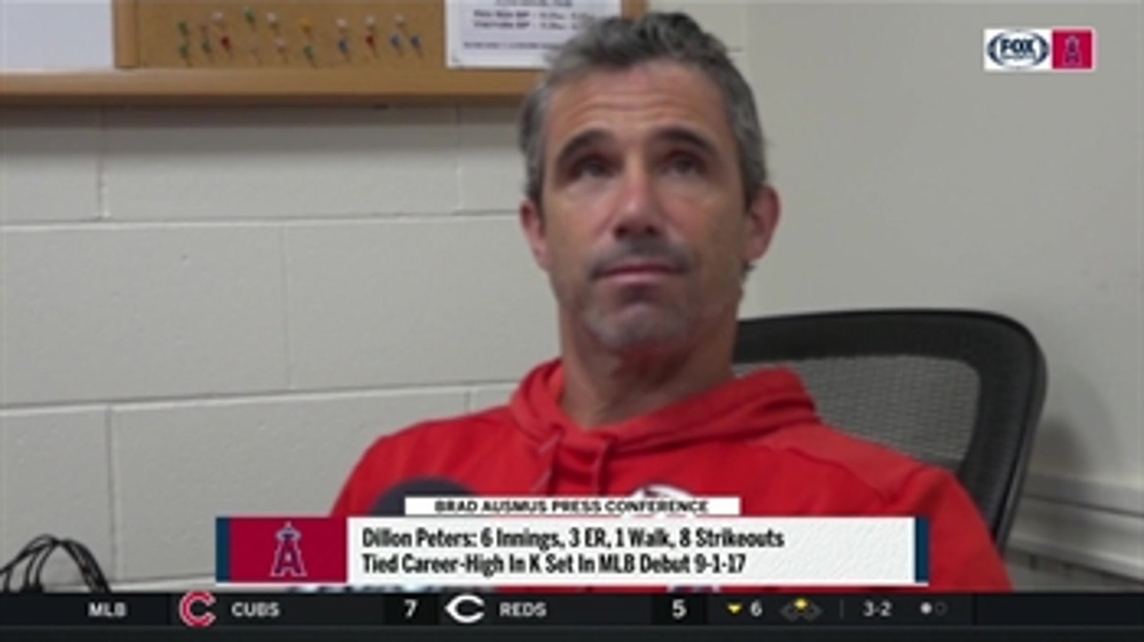 Ausmus reflect on Peters success and the Halos tough day at the plate