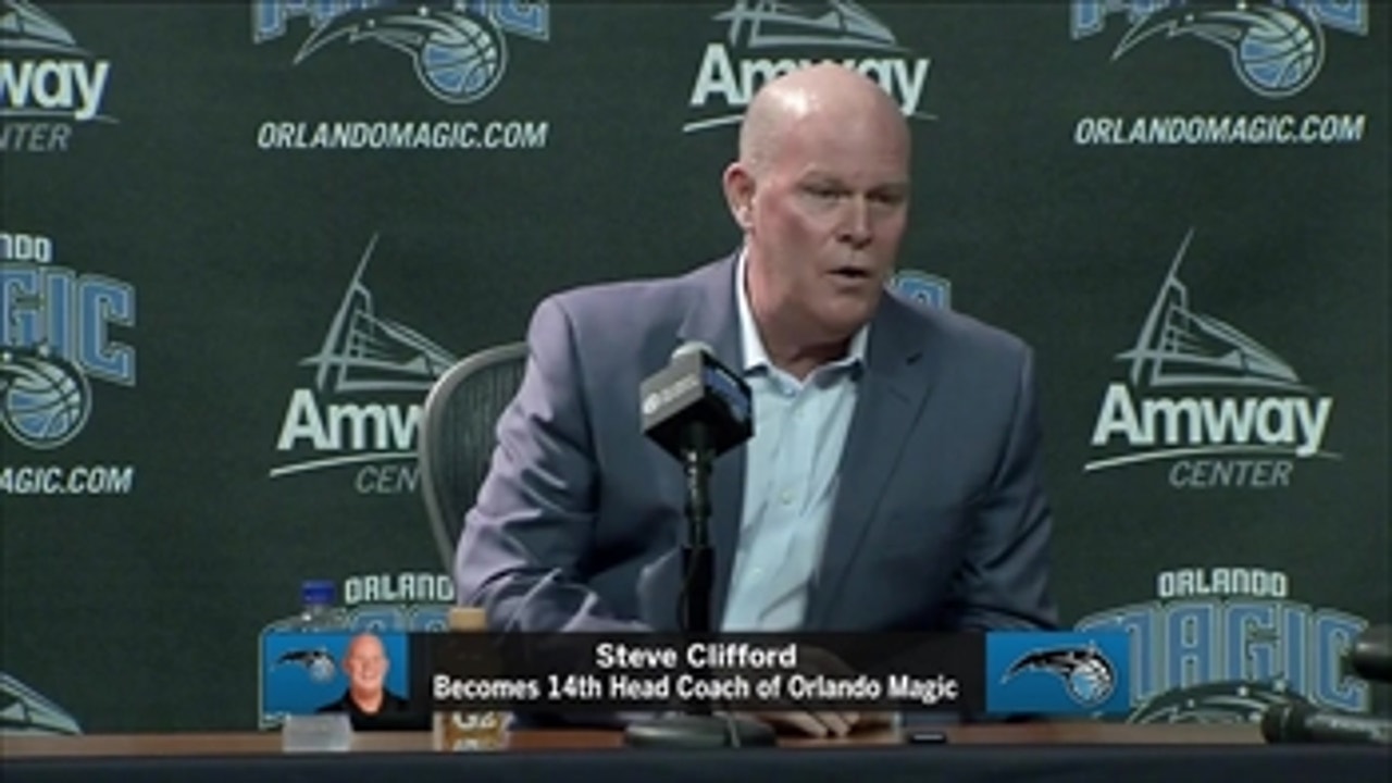 Orlando Magic coach Steve Clifford -- Introductory press conference