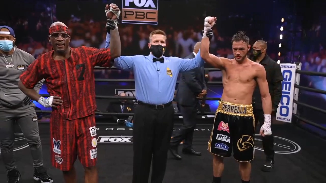 Tony Harrison vs Bryant Perrella main event fight ' HIGHLIGHTS ' PBC ON FOX