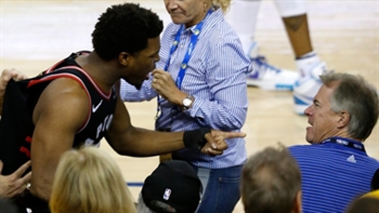 Colin Cowherd: The league needs to take further action on Warriors part-owner who shoved Kyle Lowry