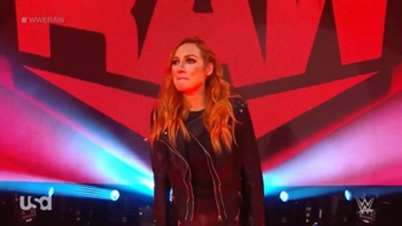 Becky Lynch announces pregnancy, relinquished the RAW women's title to Asuka ' WWE on FOX