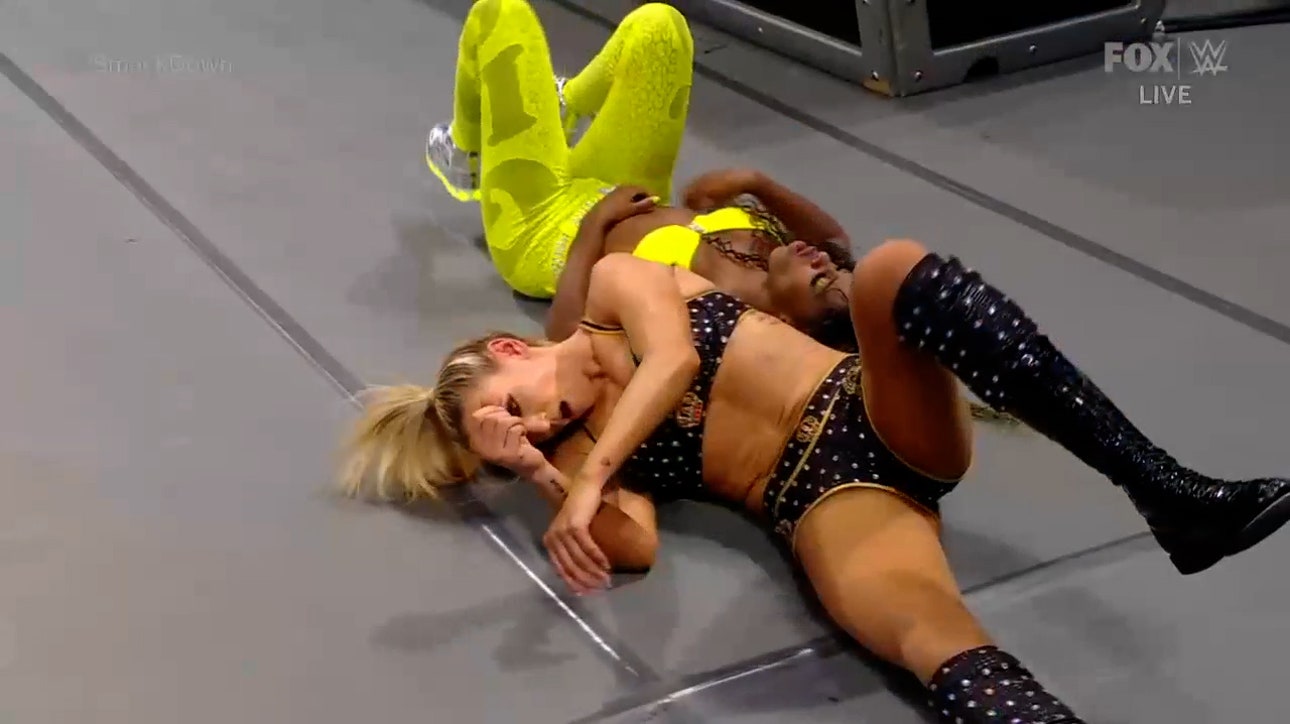 Charlotte Flair takes down Naomi with help from Sonya Deville's influence