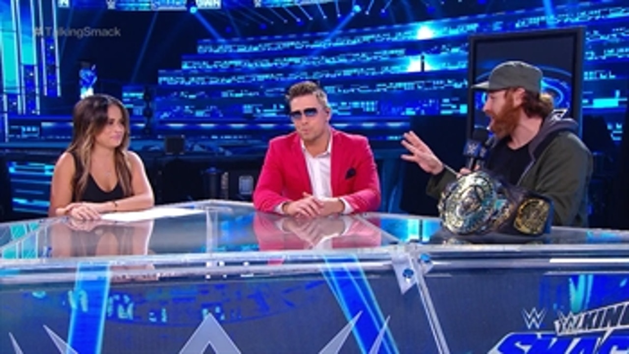 Sami Zayn demands Kayla Braxton call him the Intercontinental Champion: Talking Smack, August 29, 2020