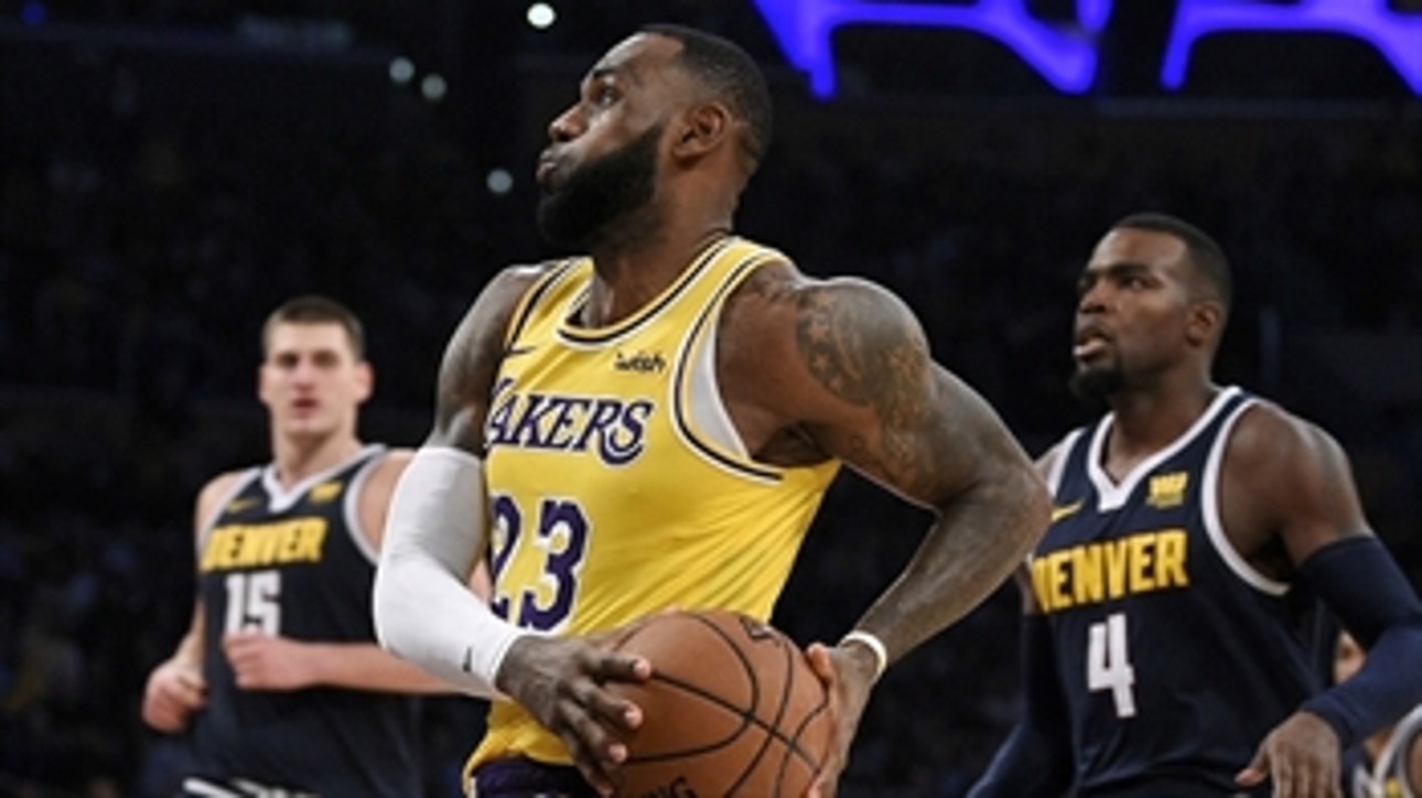 Skip Bayless and Shannon Sharpe make their prediction's on tonight's Lakers-Nuggets game