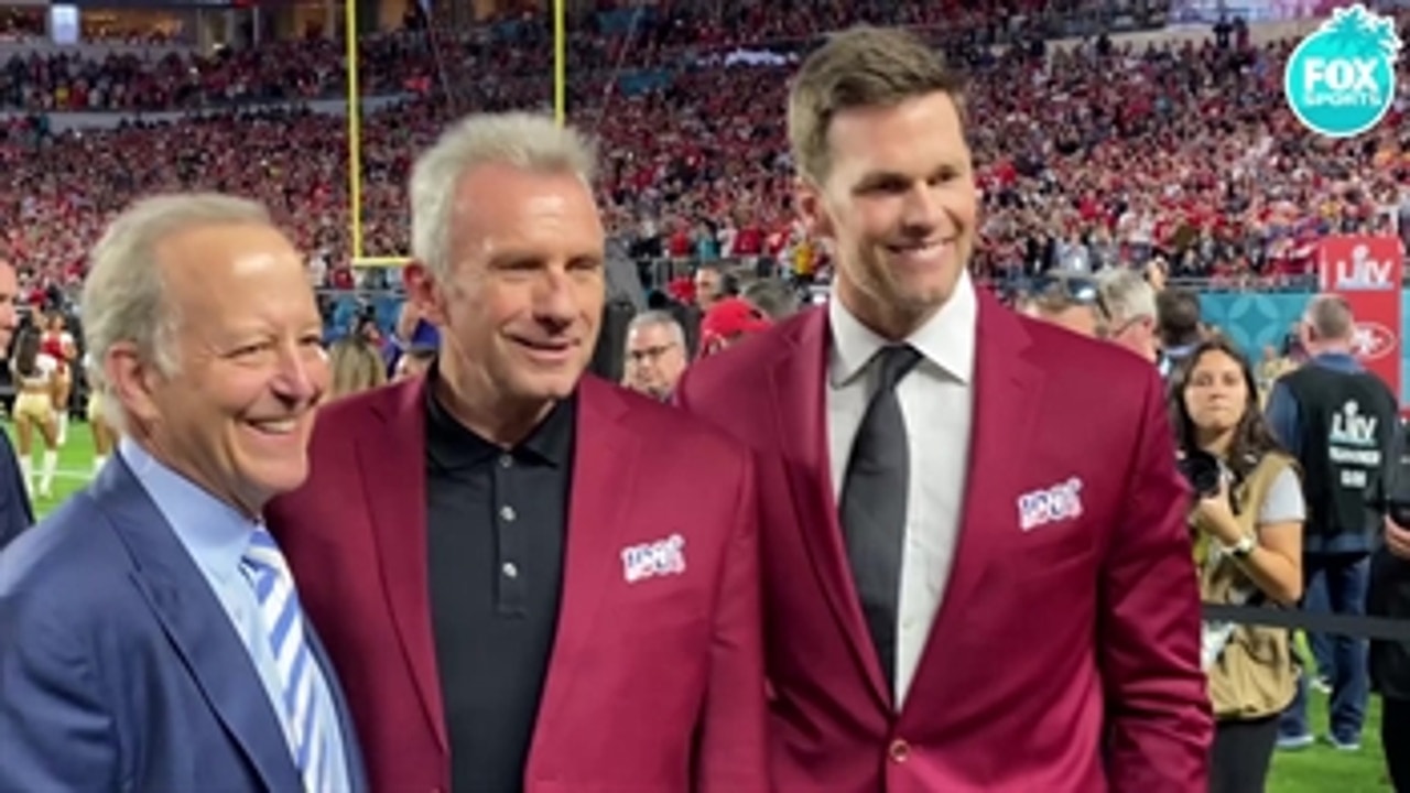 Step on the field with Tom Brady, Joe Montana and the rest of the NFL 100 all-time team