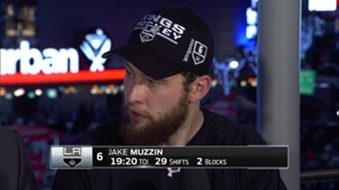 Jake Muzzin postgame (11/28): Quick's been huge for us all year