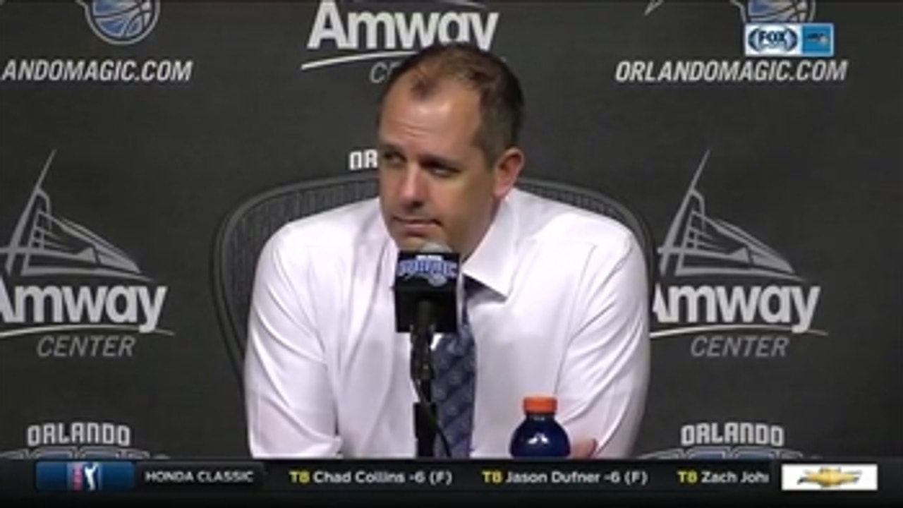 Frank Vogel on Magic's new approach: 'I was proud of how it looked tonight'