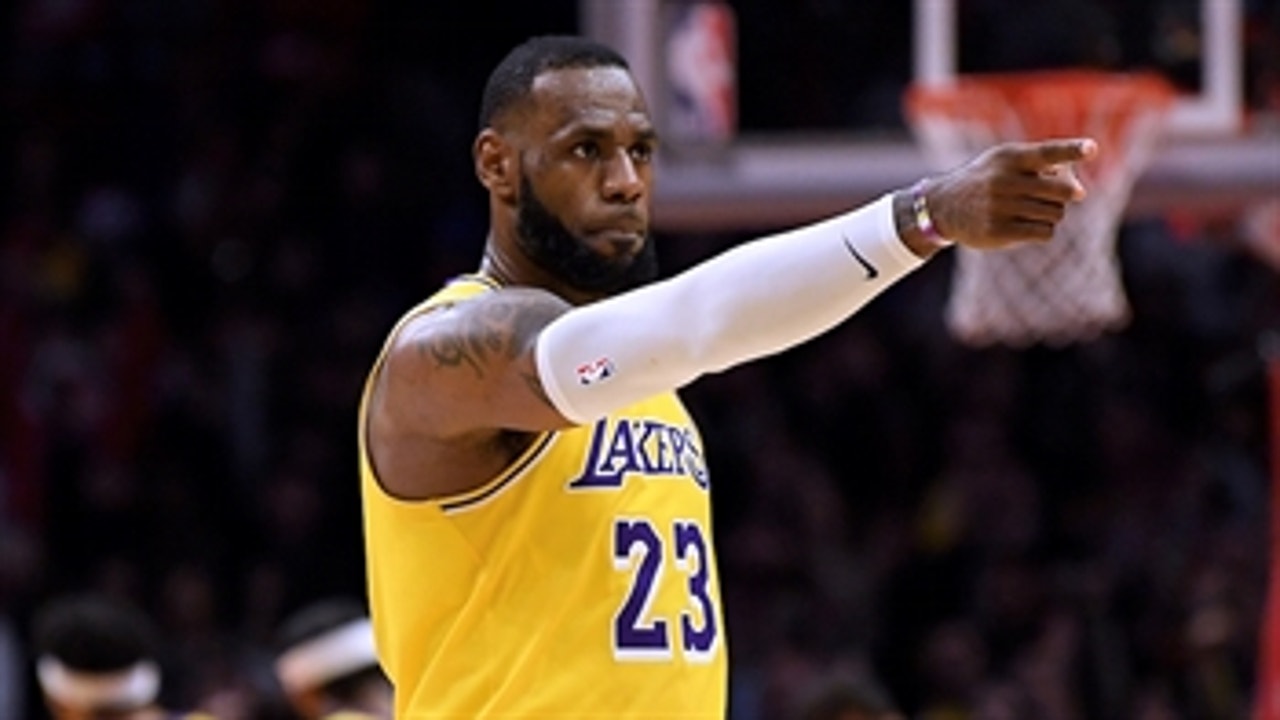 Shannon Sharpe gives LeBron James a 'B' grade  in his return to the Lakers