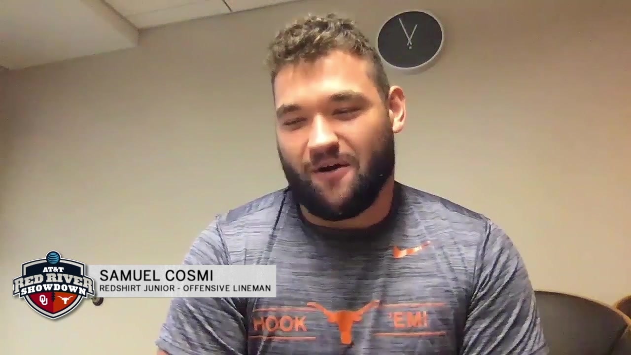 Samuel Cosmi on His Journey To the University of Texas ' AT&T Red River Showdown Preview Show