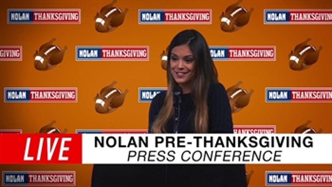 Katie Nolan's Pre-Thanksgiving Family Press Conference