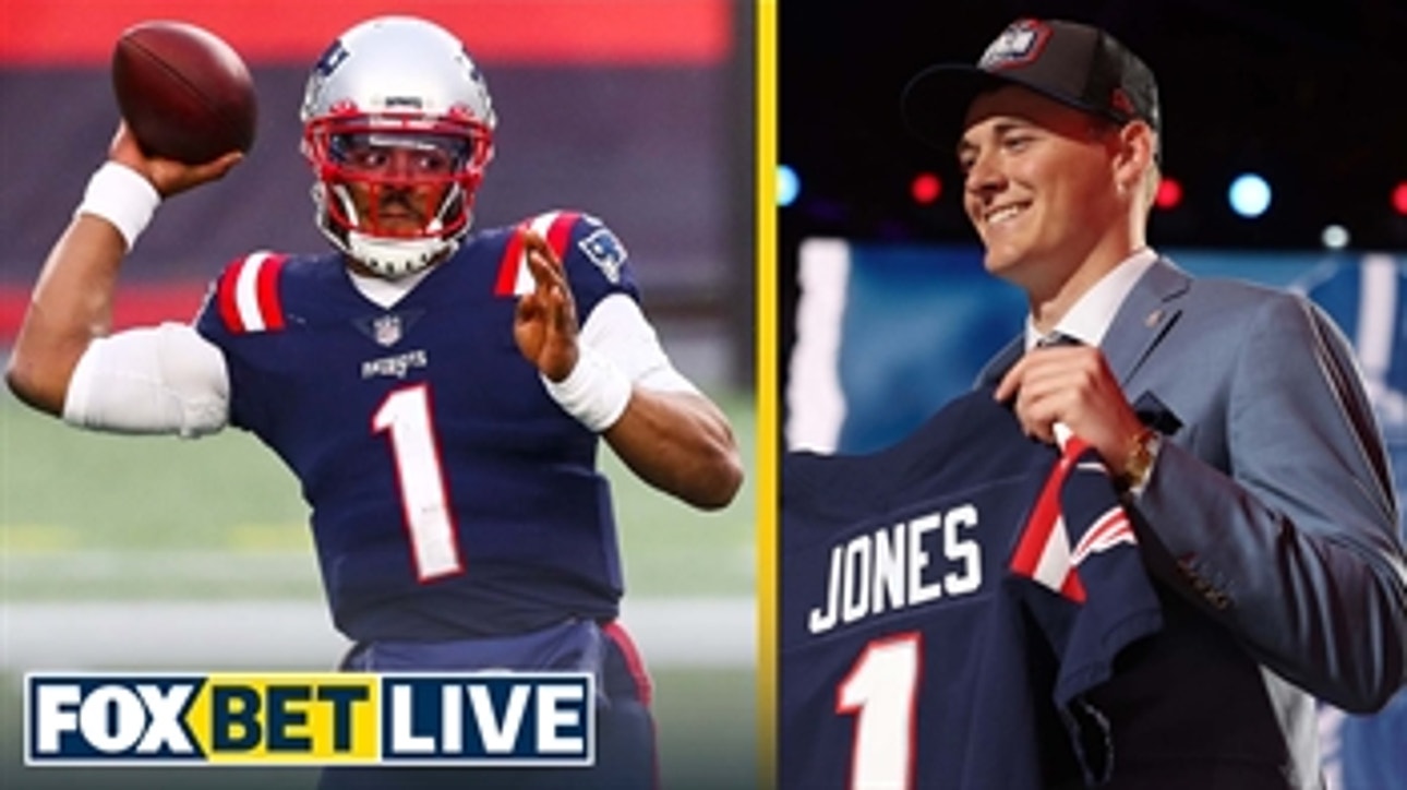 Cam Newton or Mac Jones: Who's the best bet to start Week 1 for the Patriots? ' FOX BET LIVE