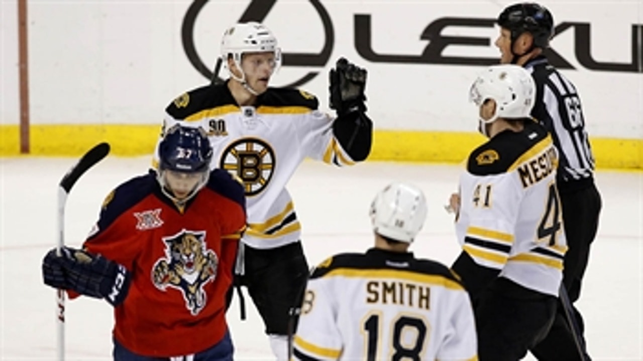 Bruins' use strong 3rd period to beat Panthers