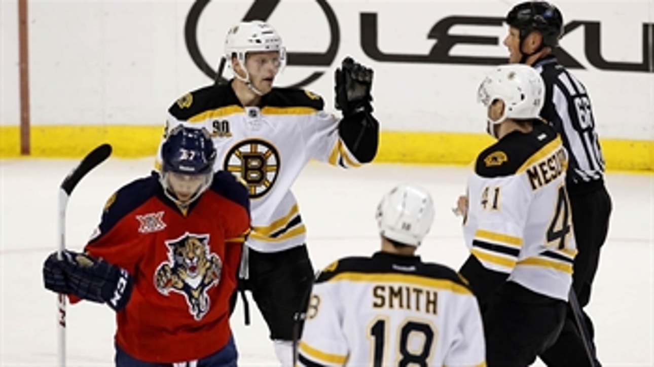 Bruins' use strong 3rd period to beat Panthers