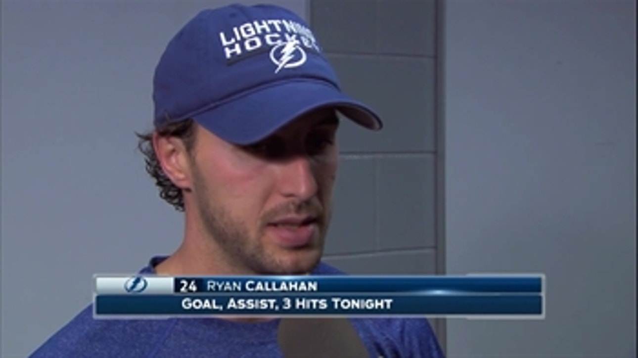 Ryan Callahan: 'It's a big two points'