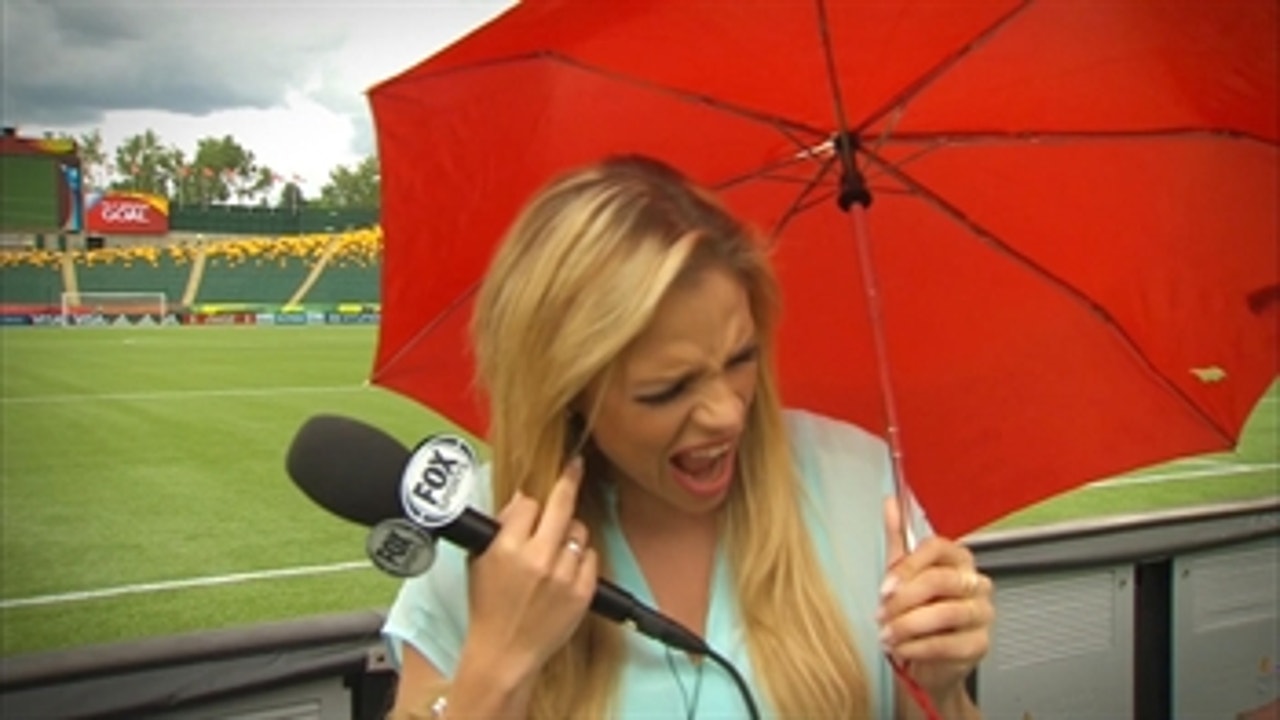 Bloopers from the Women's World Cup on FOX