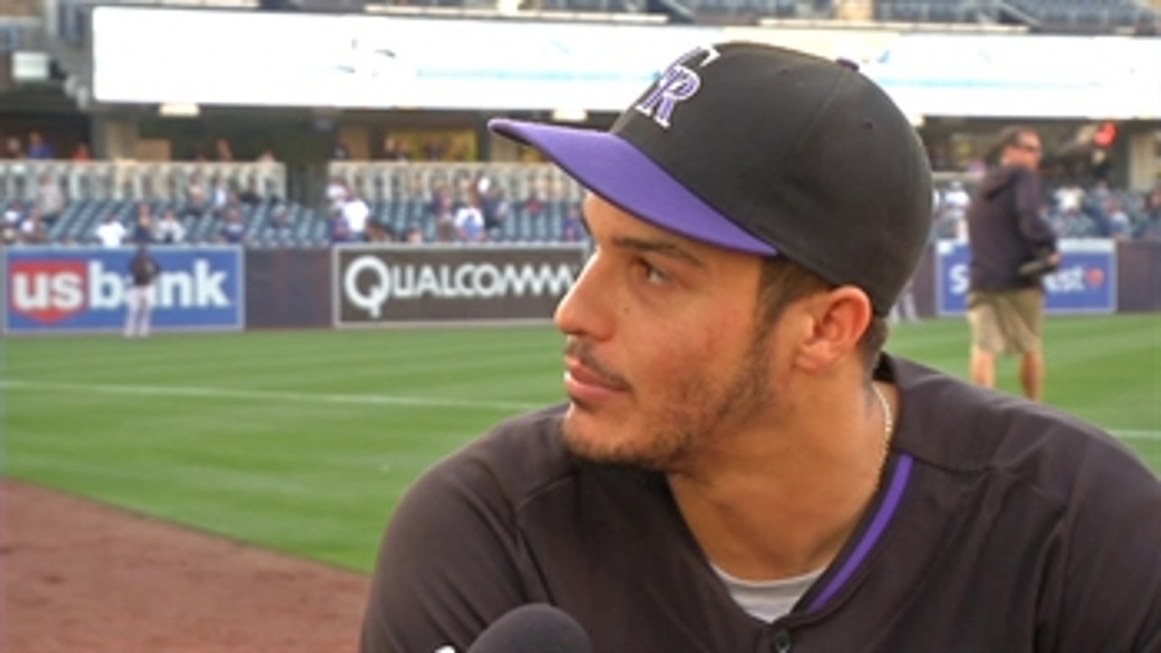 Nolan Arenado talks about his hopes to make this year's All-Star Game in San Diego