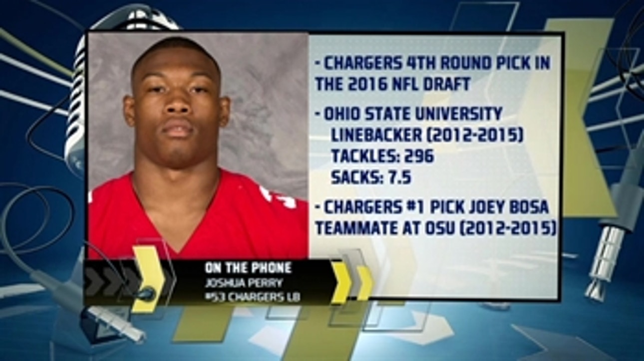 Chargers' 4th round pick Joshua Perry joins XTRA 1360 FSSD