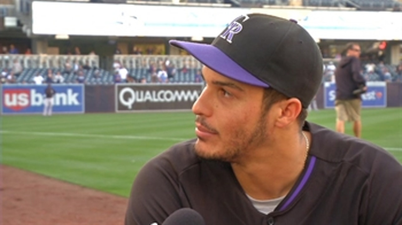 Nolan Arenado talks about his hopes to make this year's All-Star Game in San Diego