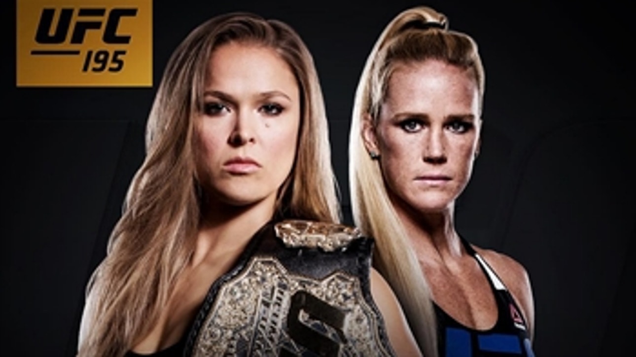 Ronda Rousey to fight Holly Holm in UFC 195