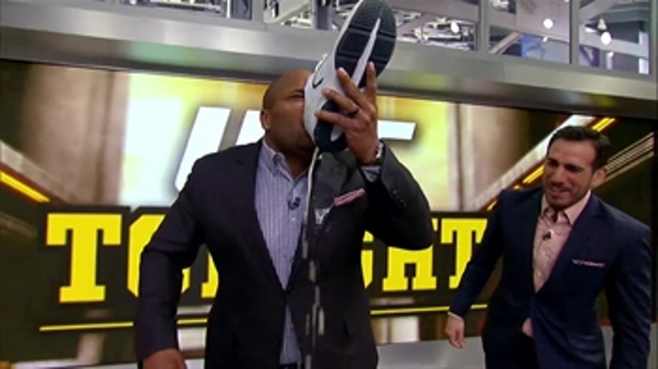 Daniel Cormier does a shoey | UFC TONIGHT