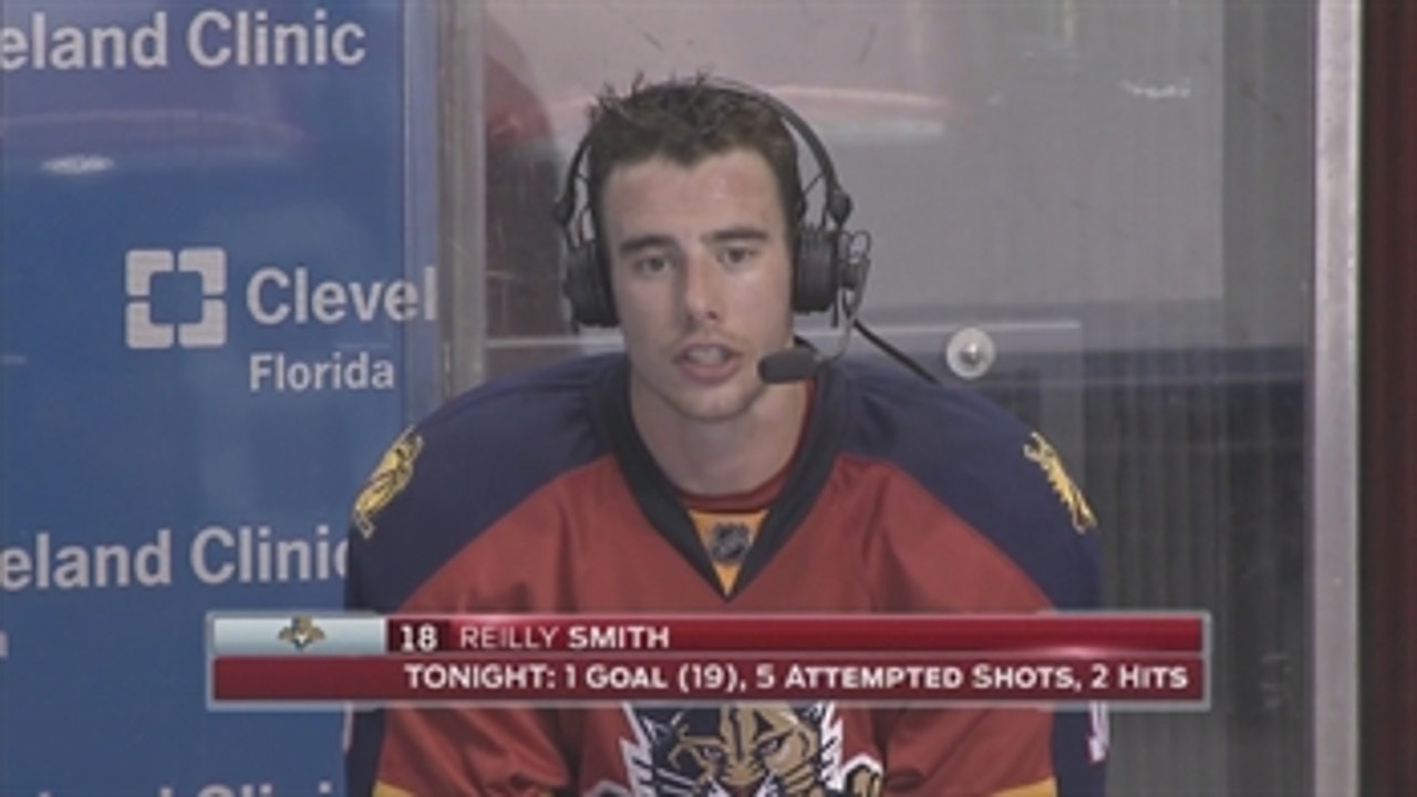 Reilly Smith on Jaromir Jagr: It's pretty surreal to play with a legend