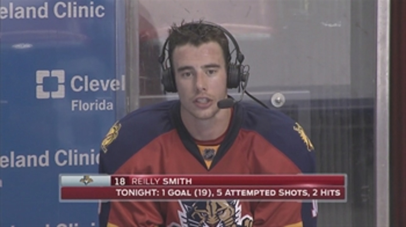 Reilly Smith on Jaromir Jagr: It's pretty surreal to play with a legend